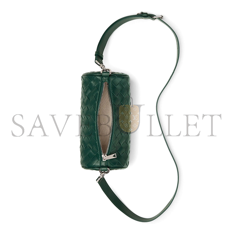 BOTTEGA VENETA MINI INTRECCIATO CYLINDER BAG 777391V2HL13048 (20.5*10.5*10.5cm)